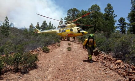 #IFArico: Tenerife Forest Fire has already burned more than 1500 hectares (6000 acres)