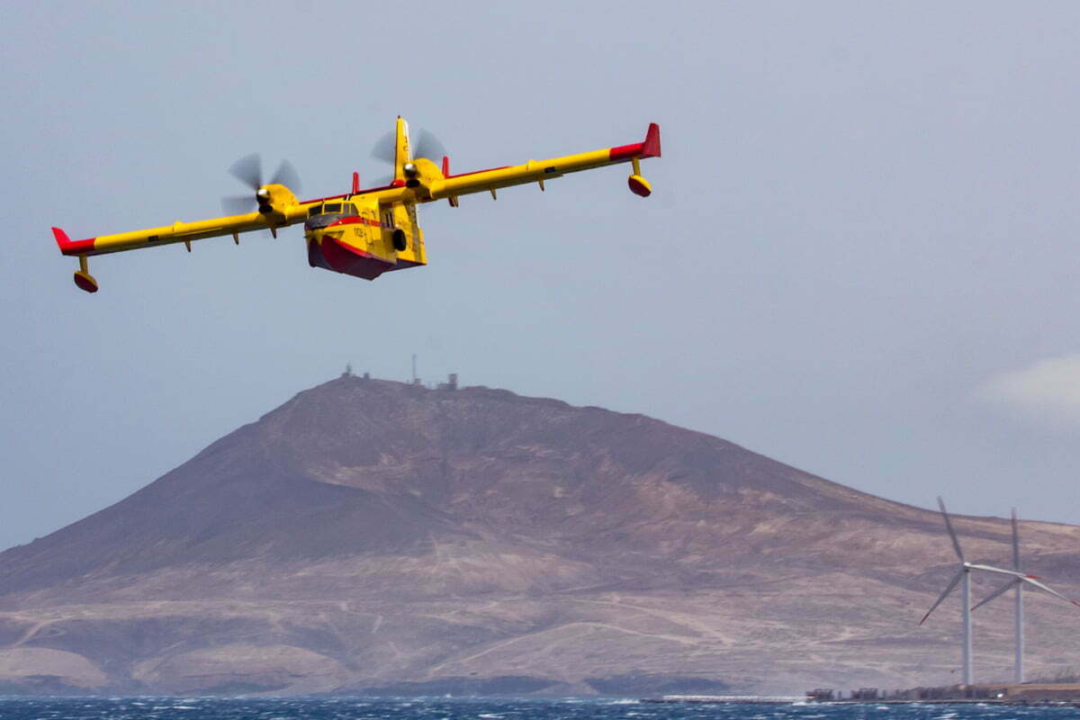 Seaplane heroes of 43 Group carry out Gran Canaria exercises ahead of the summer heat