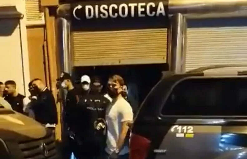 Yumbo nightclub forcibly closed by police for breaching Covid restrictions