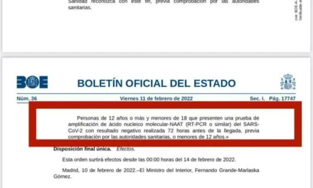 Spain and The Canary Islands remove restrictions on travel for British youths