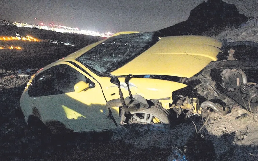 Two injured in serious car accident on Saturday night in the Agüimes hills