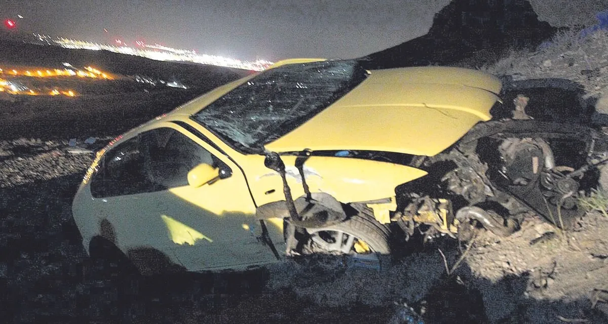 Two injured in serious car accident on Saturday night in the Agüimes hills