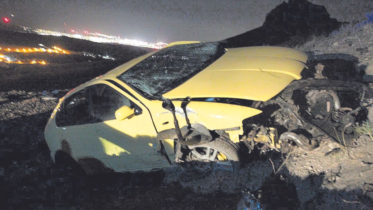 Two injured in serious car accident on Saturday night in the Agüimes hills