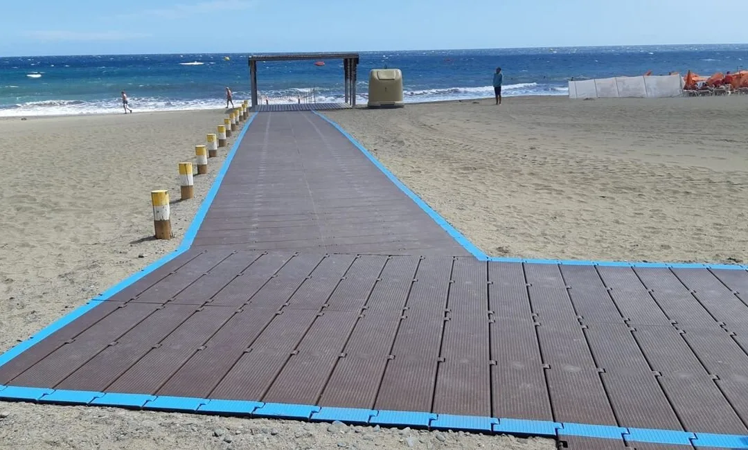 Accessibility improvements on the southern beaches of San Bartolomé de Tirajana (Maspalomas, Playa del Inglés and San Agustín)