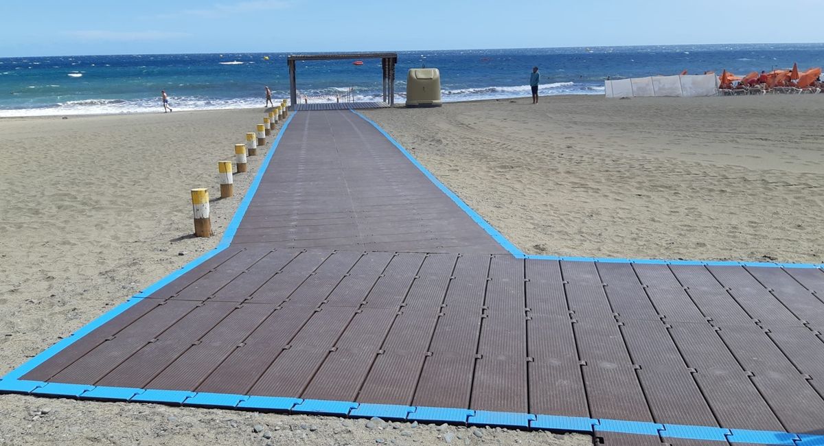 Accessibility improvements on the southern beaches of San Bartolomé de Tirajana (Maspalomas, Playa del Inglés and San Agustín)