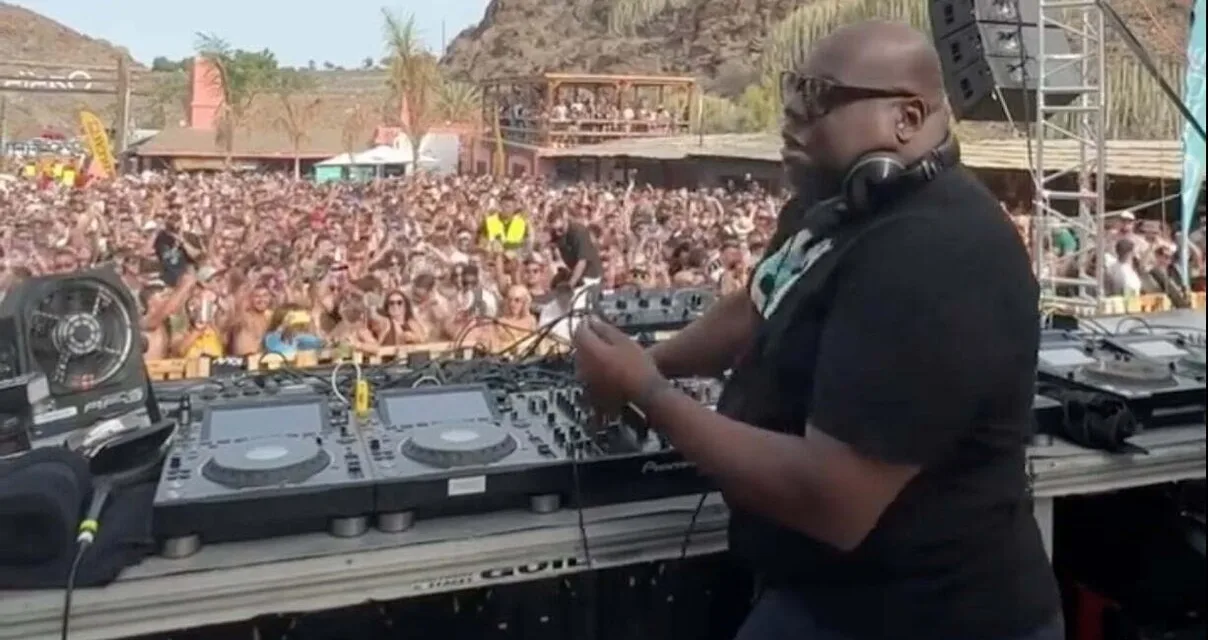 Superstar DJ Carl Cox plays intimate gig on Gran Canaria ahead of next weekend’s 90s music extravaganza