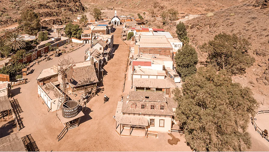 A 50th birthday gift for Gran Canaria’s iconic Sioux City, as production begins on Prime Zorro reboot