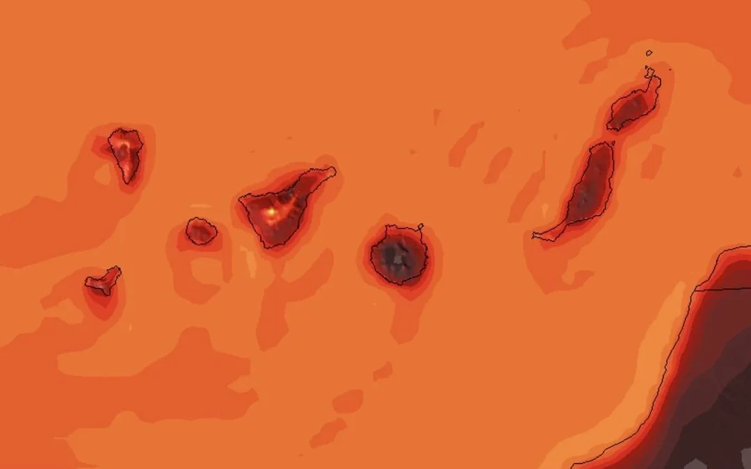 Gran Canaria experienced one of the warmest months of July recorded in the past sixty years