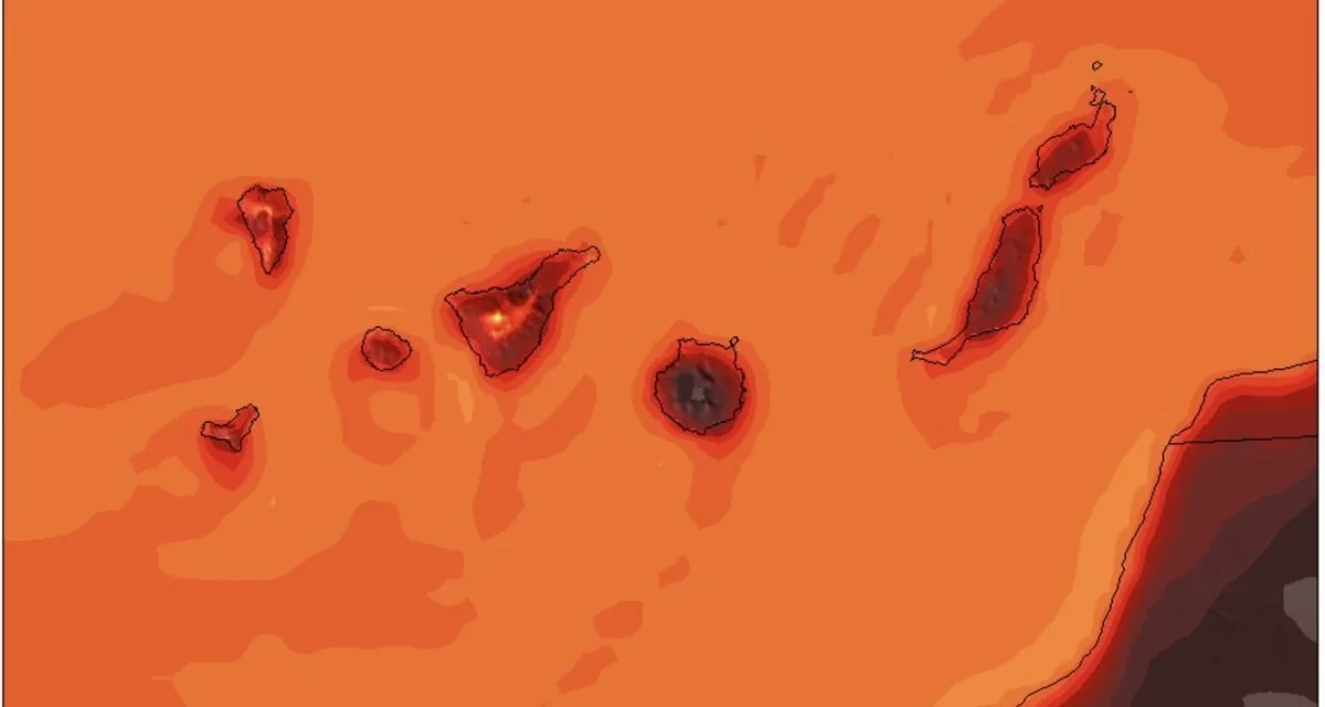 Gran Canaria experienced one of the warmest months of July recorded in the past sixty years