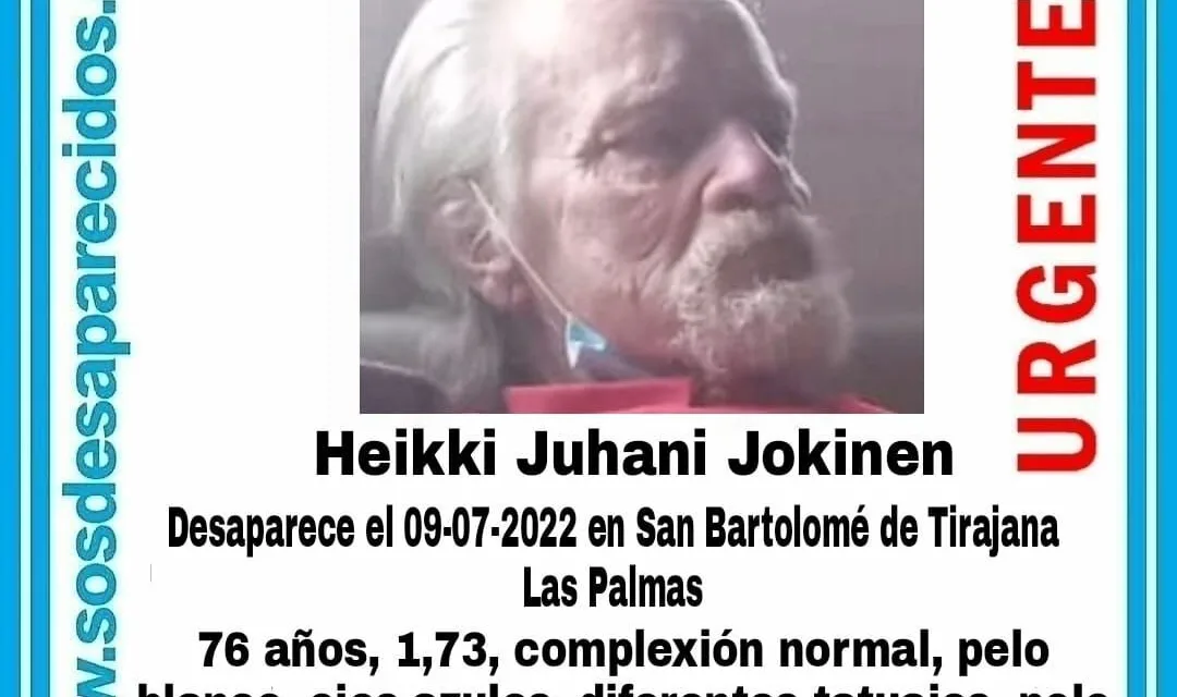 Missing 76 year old found dead near his home on the south of Gran Canaria