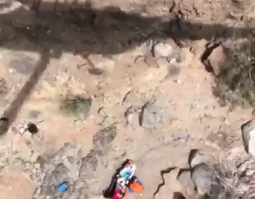 78 year old Norwegian hiker survives a day and a night of high temperatures and is rescued after falling into a ravine