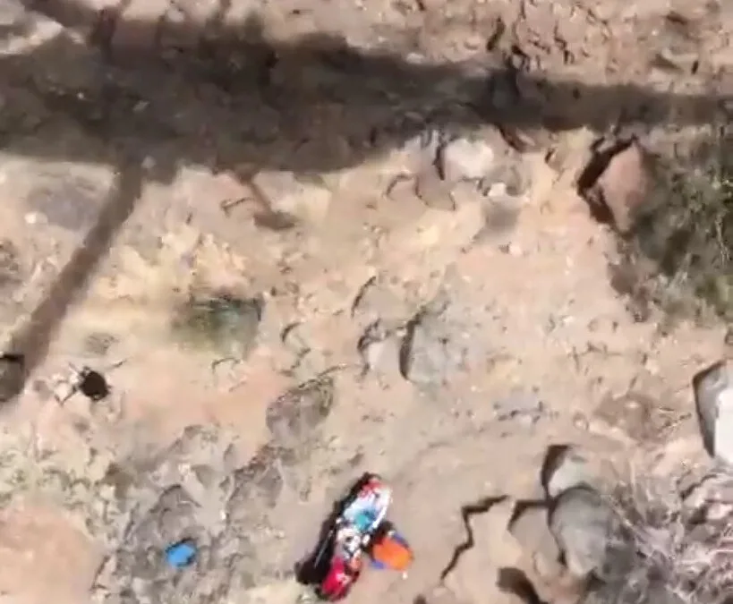 78 year old Norwegian hiker survives a day and a night of high temperatures and is rescued after falling into a ravine