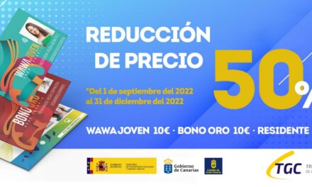 Price of bus passes discounted 50% for all Canary Islands’ residents