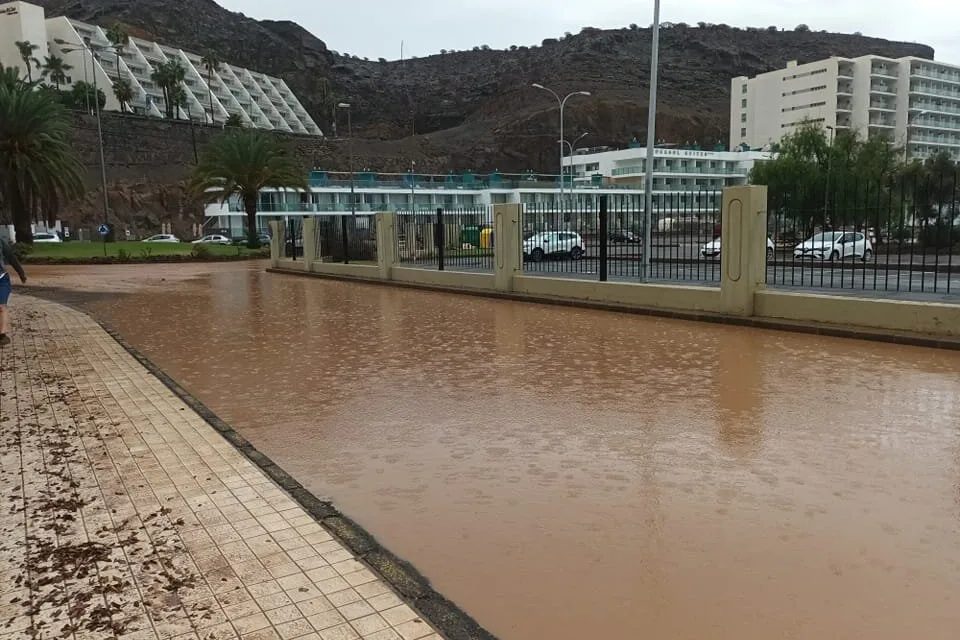The rains guarantee water for crops until 2024 on Gran Canaria, but generate millions of euros of damage to roads