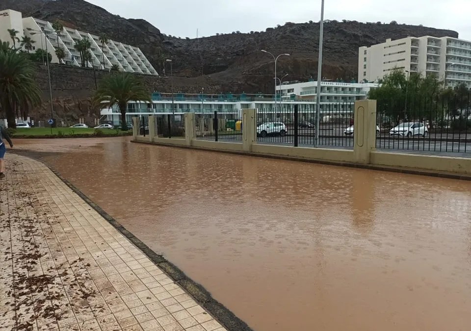 The rains guarantee water for crops until 2024 on Gran Canaria, but generate millions of euros of damage to roads