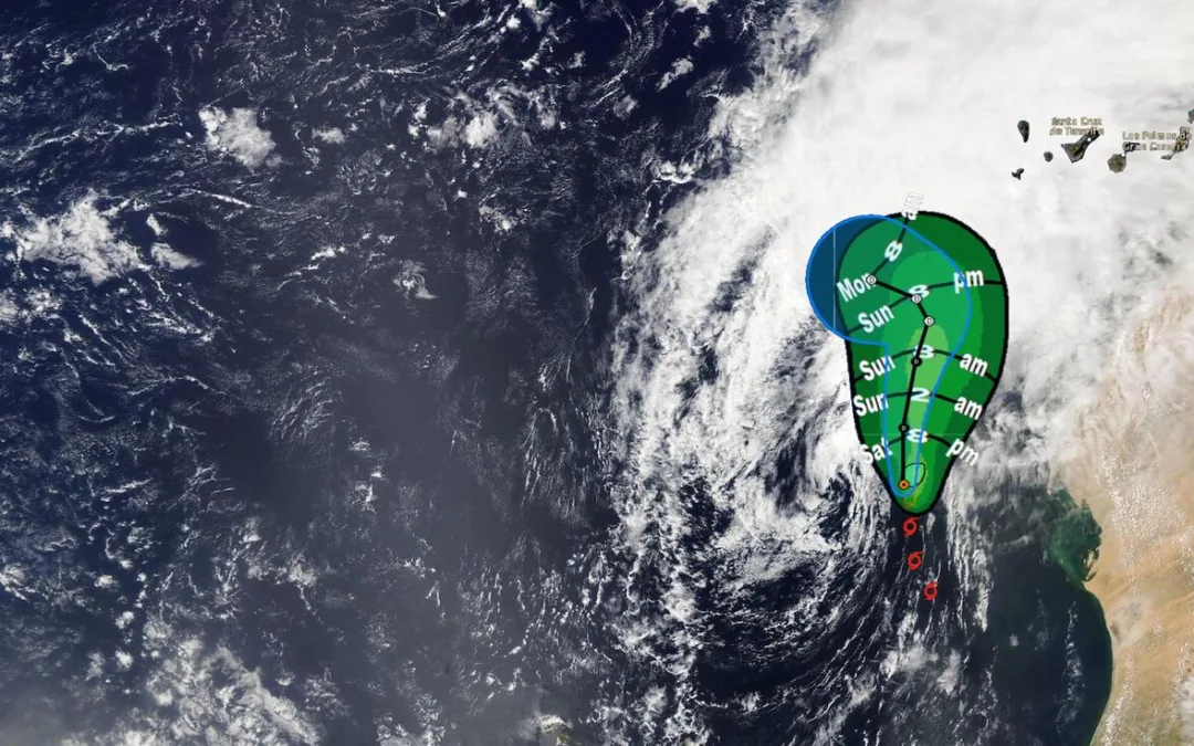 AEMET raises advisory warning for heavy rains to Red, on Gran Canaria this Sunday