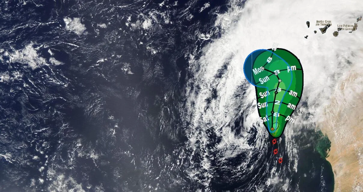AEMET raises advisory warning for heavy rains to Red, on Gran Canaria this Sunday