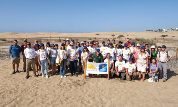 Gran Canaria continues work to protect the Dunes of Maspalomas and avoid their destruction