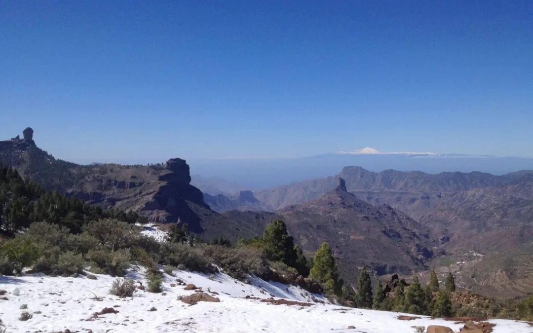 #GranCanariaWeather: Sleet, hail, lightening and up to 2cm of snow possible around the summits of Gran Canaria