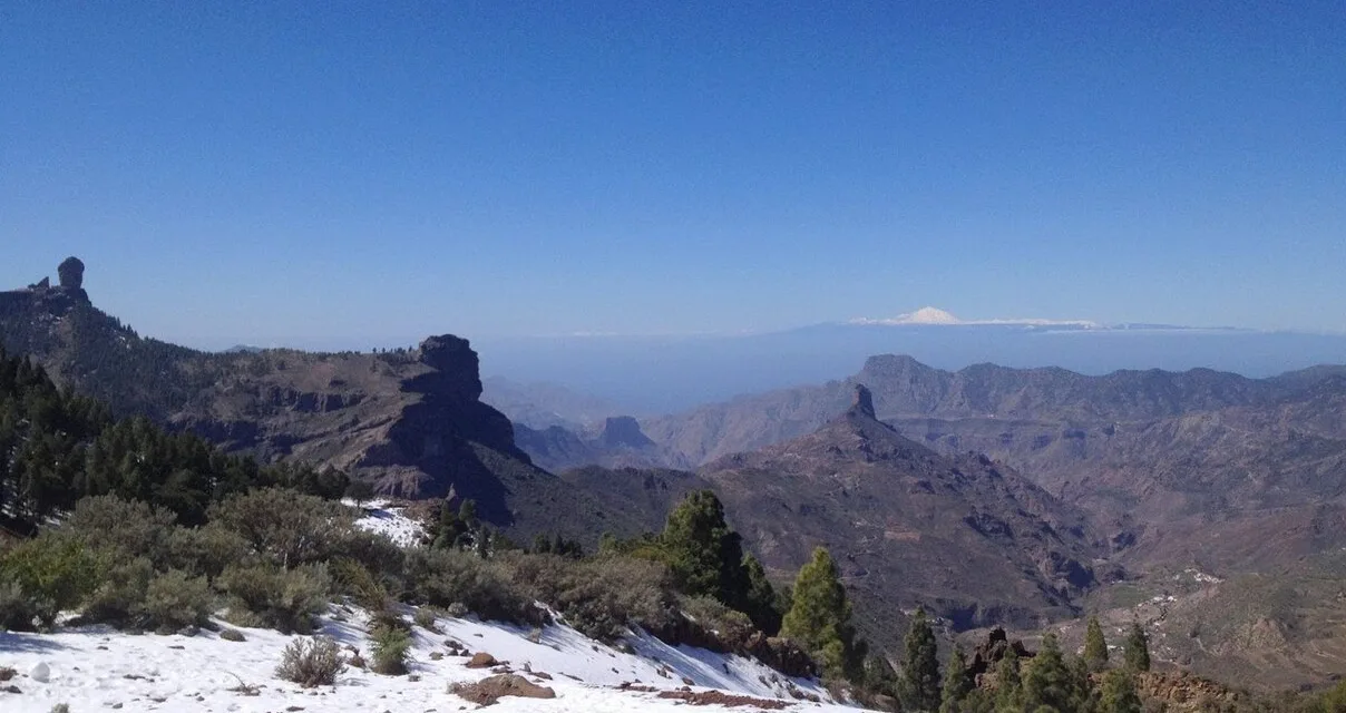 #GranCanariaWeather: Sleet, hail, lightening and up to 2cm of snow possible around the summits of Gran Canaria