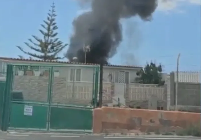 Pasito Blanco camping community evacuated as firefighters battle raging inferno, one dog reported dead.