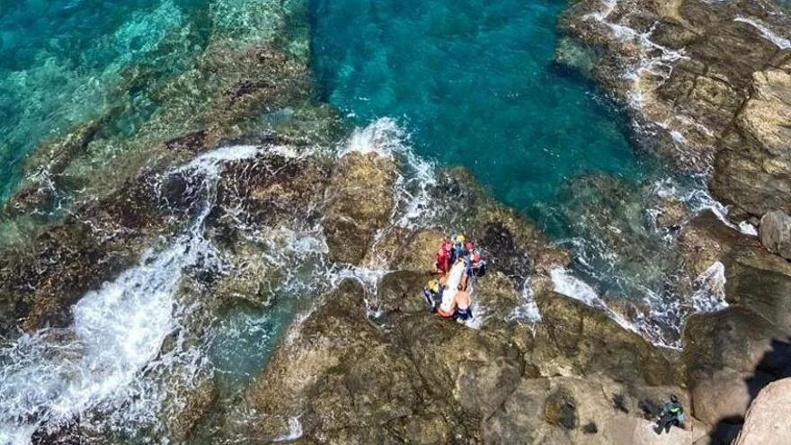 Dead man, of German origin, found floating in the sea near Puerto Rico de Gran Canaria