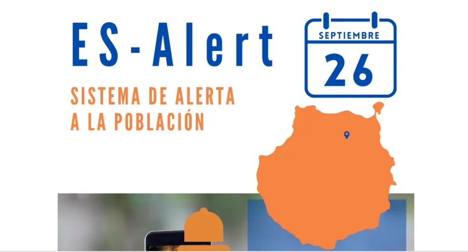 Gran Canaria Mass Emergency Warning Test: ES-Alert on September 26