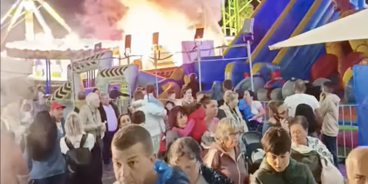 Sudden Fire at Fun Fair in Arguineguín Sparks Safety Concerns