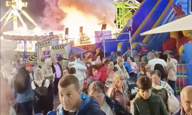 Sudden Fire at Fun Fair in Arguineguín Sparks Safety Concerns