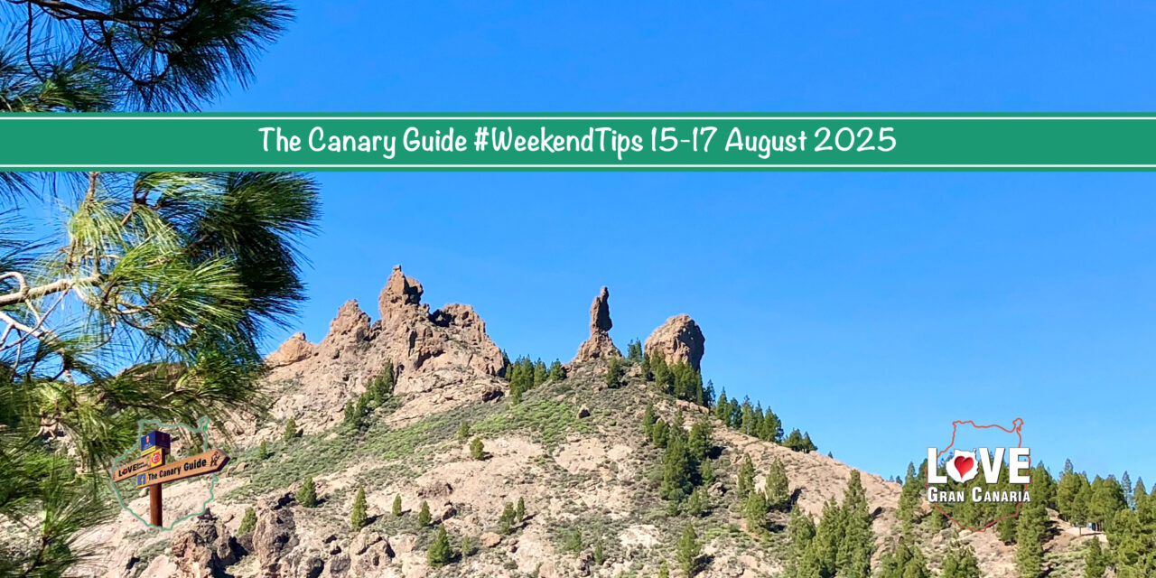 The Canary Guide #Weekendtips 15-17 August 2025